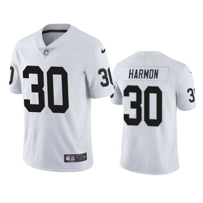 Men & Women & Youth Las Vegas Raiders #30 Duron Harmon White Vapor Untouchable Limited Stitched Jersey->kansas city chiefs->NFL Jersey